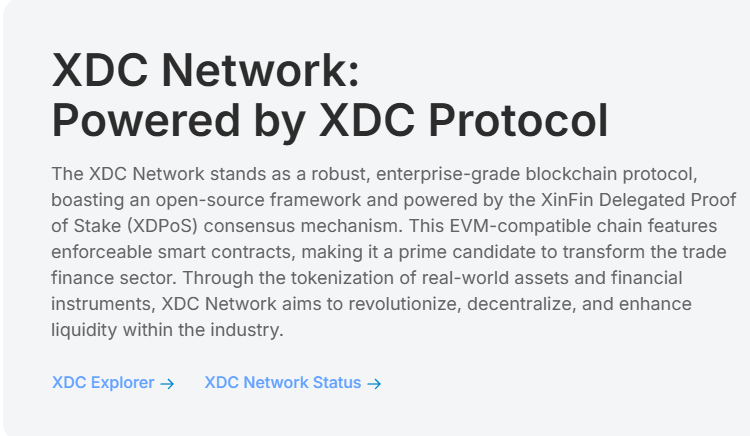 XDC Network（XDC）