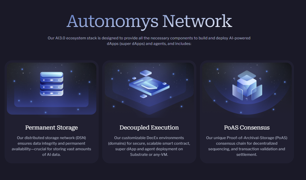 Autonomys Network（AI3）