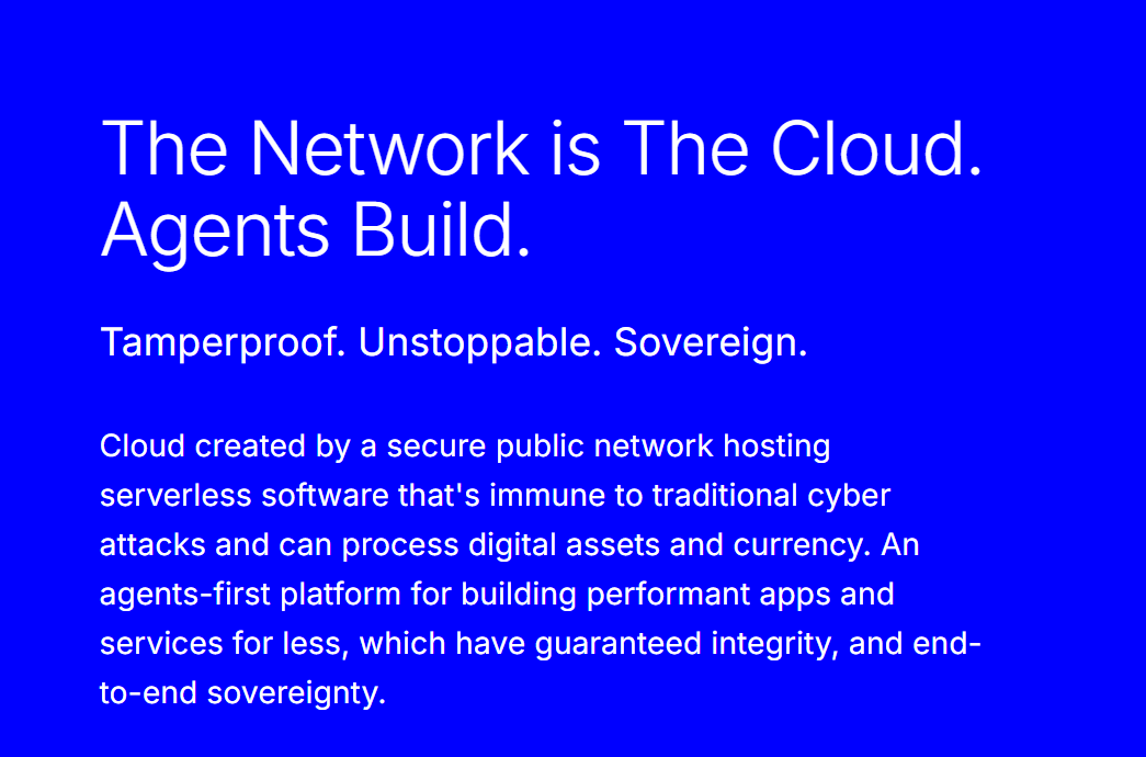 Internet Computer（ICP）