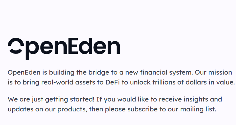 OpenEden（EDEN）