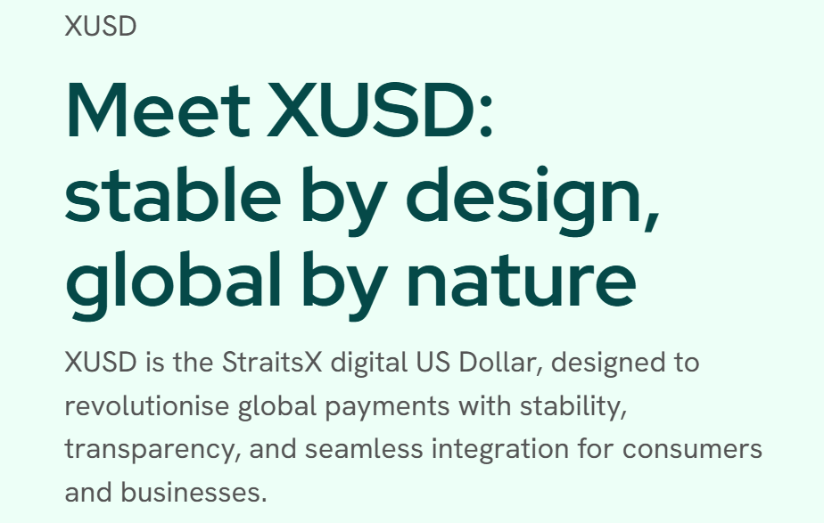 StraitsX USD（XUSD）
