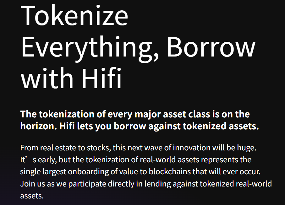 Hifi Finance（HIFI）