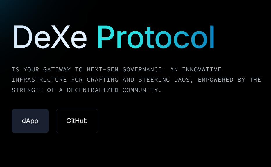 DeXe Network（DEXE）