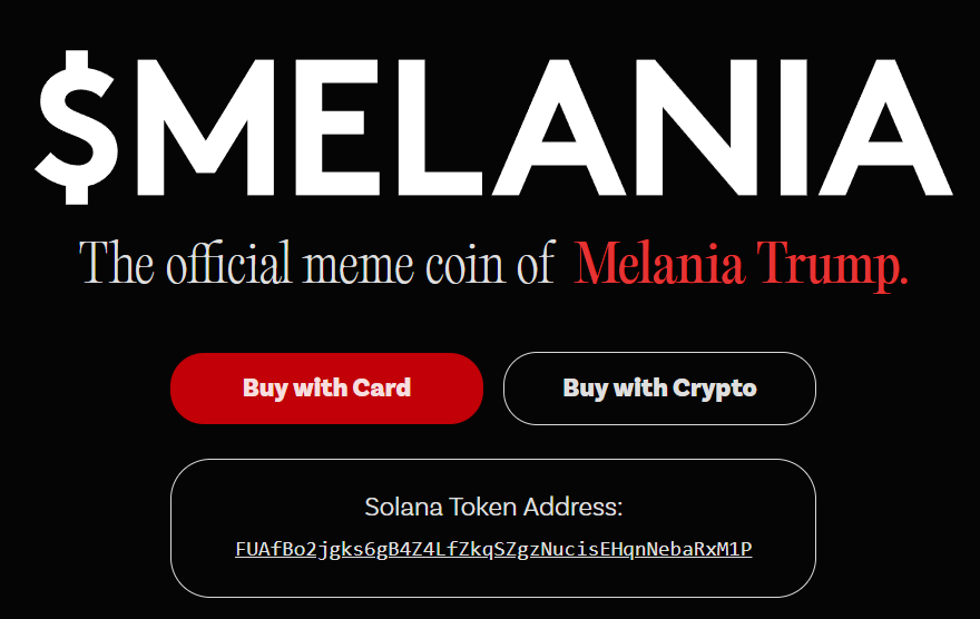 Official Melania Meme（MELANIA）