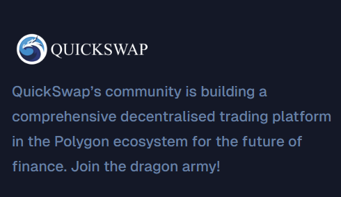 Quickswap（QUICK）